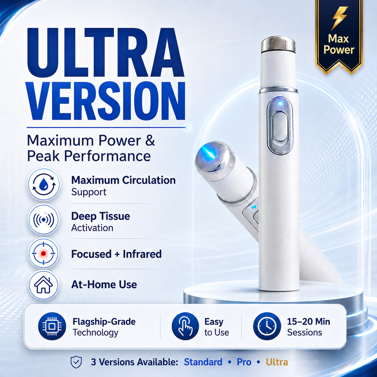 Shockwave Therapy Device —— Restore Blood Flow • Relieve Pain • Support Men's Performance