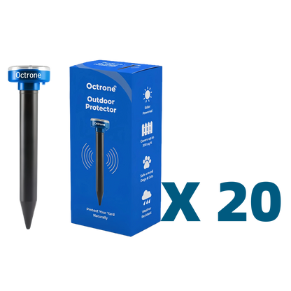 Outdoor Protector - Banish Moles,Voles, Snakes, Rodents and Other Pests For Good