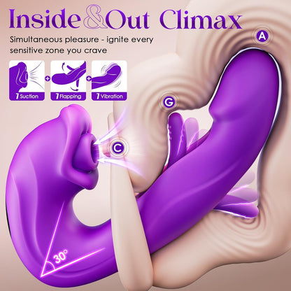 💥2026 MOOLIGIRL New AI Sync G-Spot Vibrator Support APP control 💞 7 Vibration & 5 Licking Modes + Free Mystery Gift | 30-Day Fast Refund
