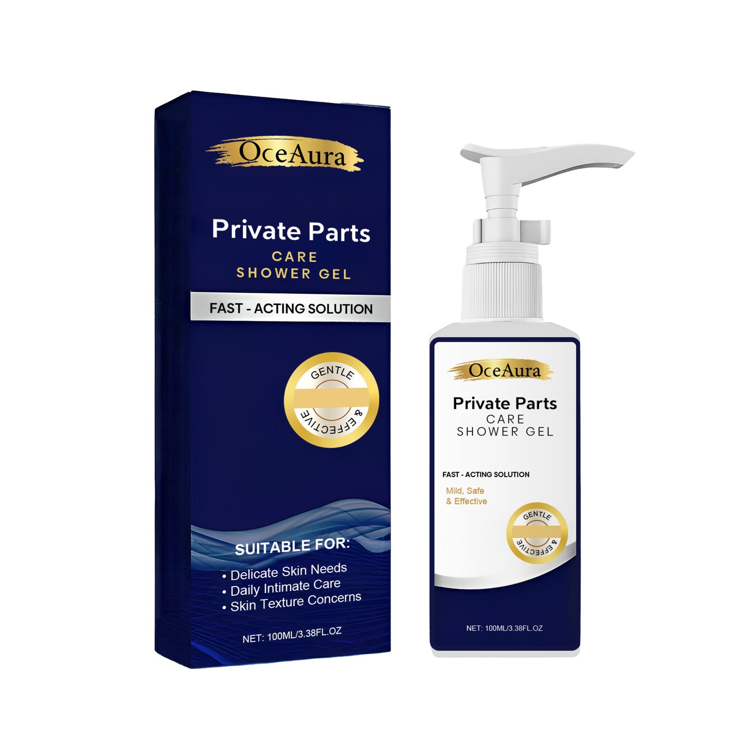 OceAura® Intimate Soothe Genital Warts Shower Gel