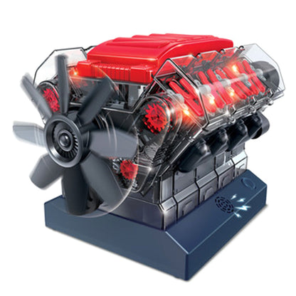 Adult Assembly Model | Inline 4-Cylinder Engine Kit | 300+ Pieces Working Engine Model