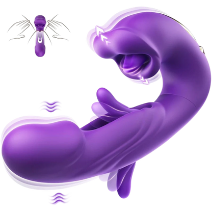 🌹[First 100 Orders Daily Get FREE Exclusive Ritual Set!] 🆕2026 Ultimate G-Spot Vibrator (7 Slapping & 5 Licking Modes)