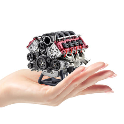Adult Assembly Model | Inline 4-Cylinder Engine Kit | 300+ Pieces Working Engine Model