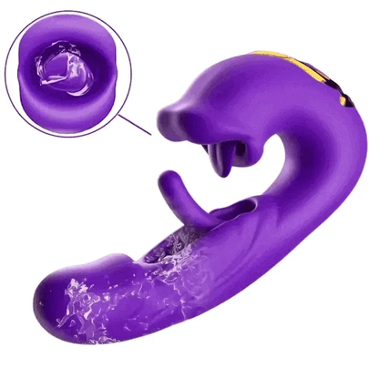 🌹[First 100 Orders Daily Get FREE Exclusive Ritual Set!] 🆕2026 Ultimate G-Spot Vibrator (7 Slapping & 5 Licking Modes)