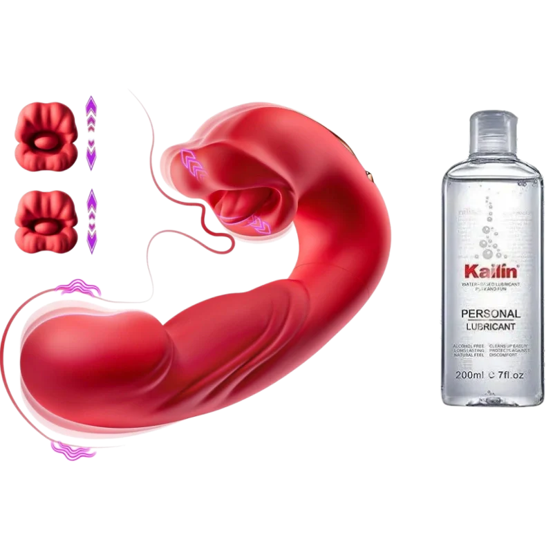 🌹[First 100 Orders Daily Get FREE Exclusive Ritual Set!] 🆕2026 Ultimate G-Spot Vibrator (7 Slapping & 5 Licking Modes)