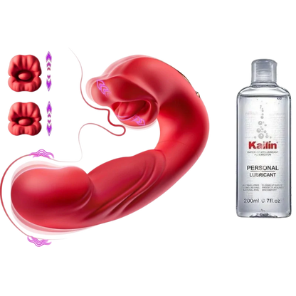 🌹[First 100 Orders Daily Get FREE Exclusive Ritual Set!] 🆕2026 Ultimate G-Spot Vibrator (7 Slapping & 5 Licking Modes)