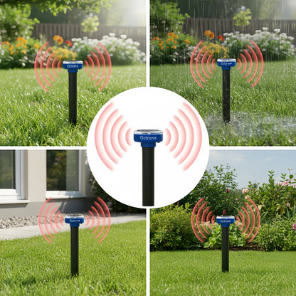Outdoor Protector - Banish Moles,Voles, Snakes, Rodents and Other Pests For Good