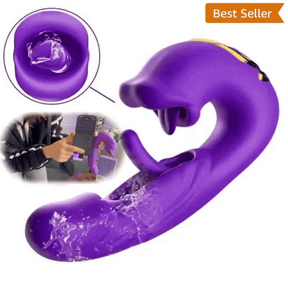 🌹[First 100 Orders Daily Get FREE Exclusive Ritual Set!] 🆕2026 Ultimate G-Spot Vibrator (7 Slapping & 5 Licking Modes)