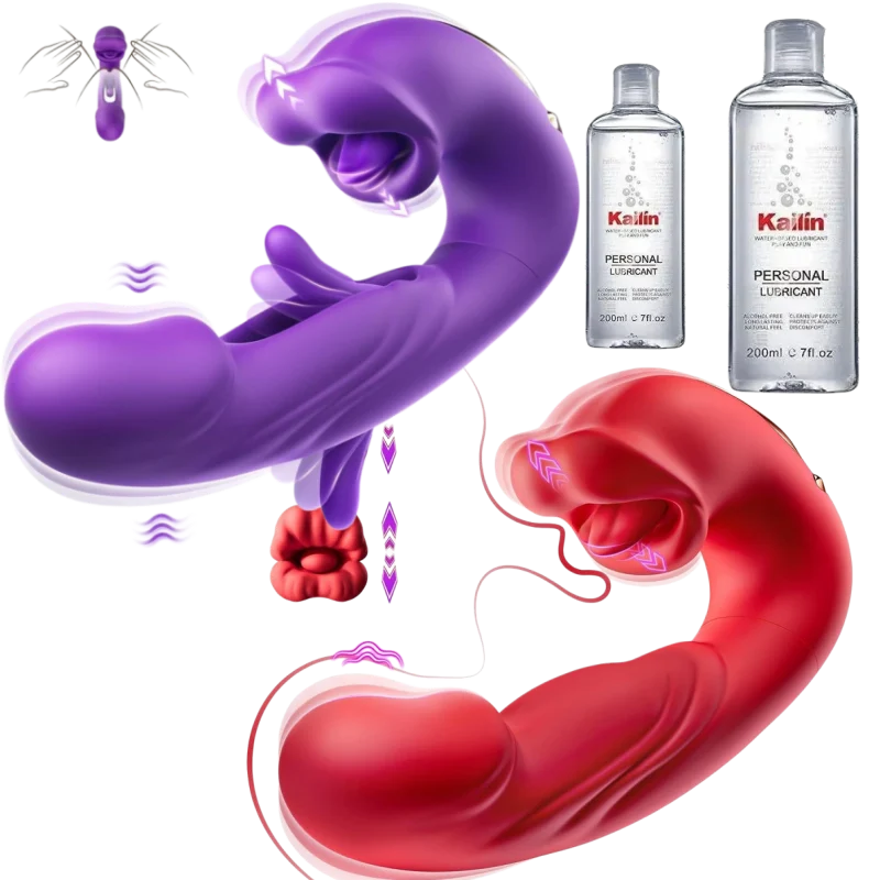 🌹[First 100 Orders Daily Get FREE Exclusive Ritual Set!] 🆕2026 Ultimate G-Spot Vibrator (7 Slapping & 5 Licking Modes)
