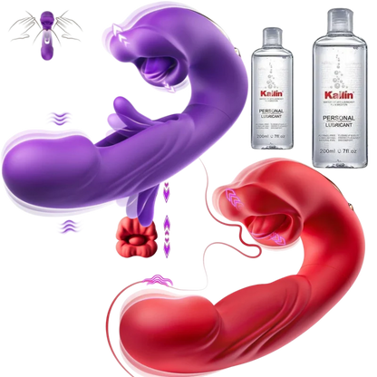 🌹[First 100 Orders Daily Get FREE Exclusive Ritual Set!] 🆕2026 Ultimate G-Spot Vibrator (7 Slapping & 5 Licking Modes)