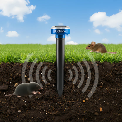 Outdoor Protector - Banish Moles,Voles, Snakes, Rodents and Other Pests For Good
