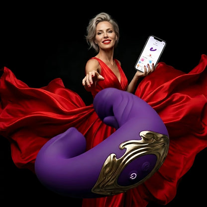 🌹[First 100 Orders Daily Get FREE Exclusive Ritual Set!] 🆕2026 Ultimate G-Spot Vibrator (7 Slapping & 5 Licking Modes)