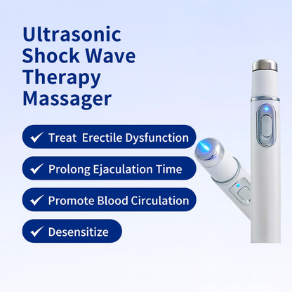 Shockwave Therapy Device ——  Restore Blood Flow • Relieve Pain • Support Men's Performance