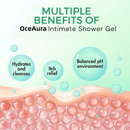 OceAura® Intimate Soothe Genital Warts Shower Gel